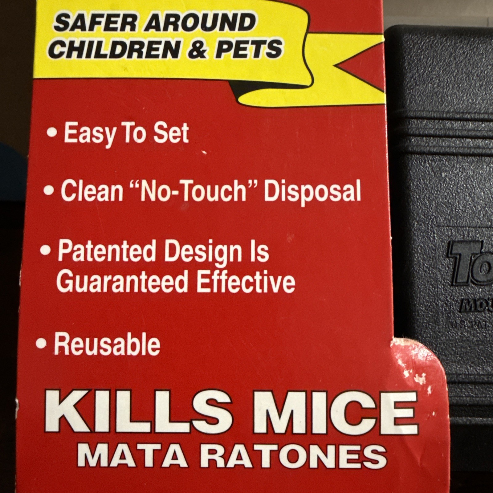 TOMCAT Mouse Trap / Snap Traps- One Pack Contains 2 Traps- Brand New!