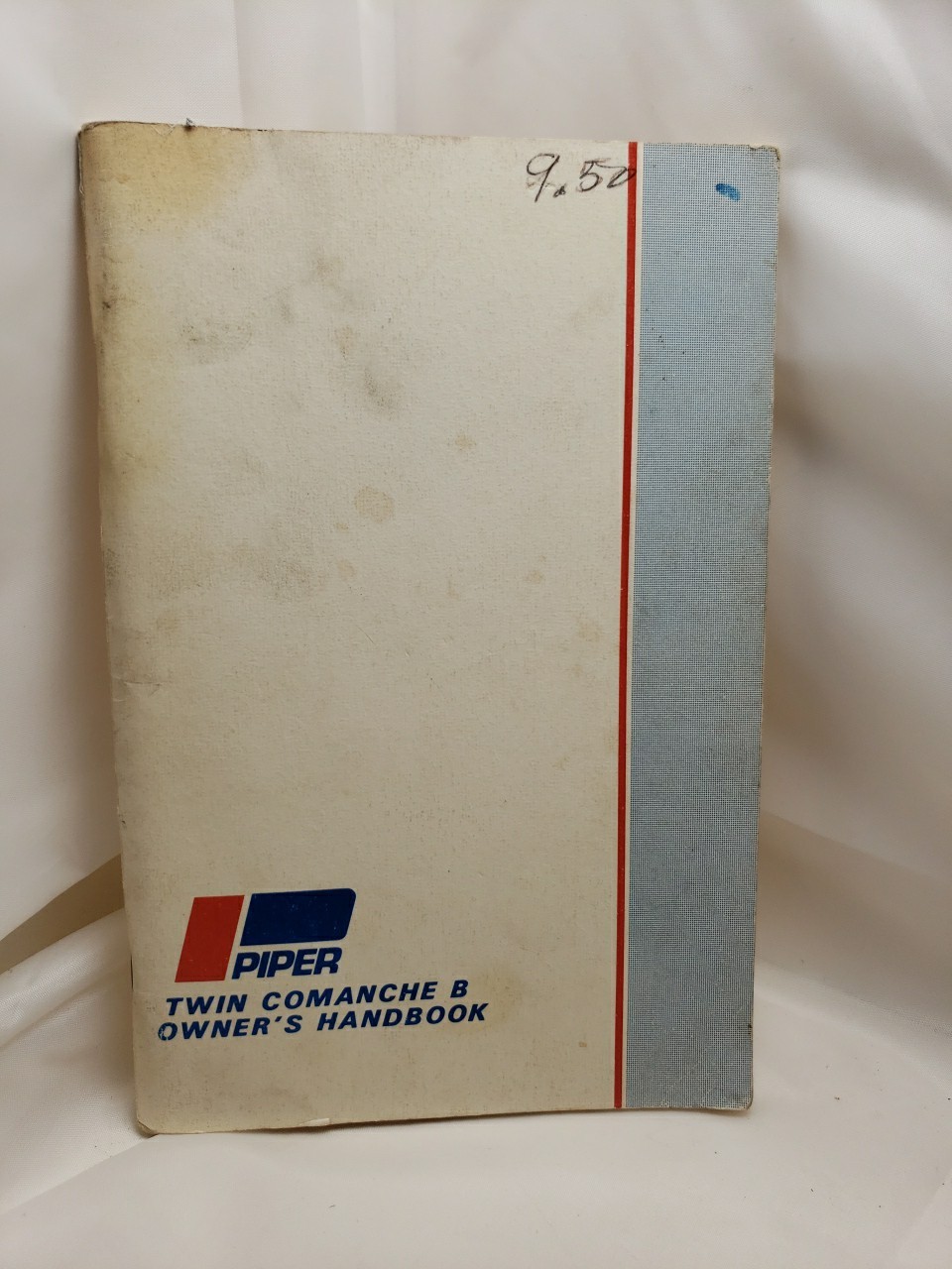 Piper Twin Comanche B owners handbook PA-30 used 1973