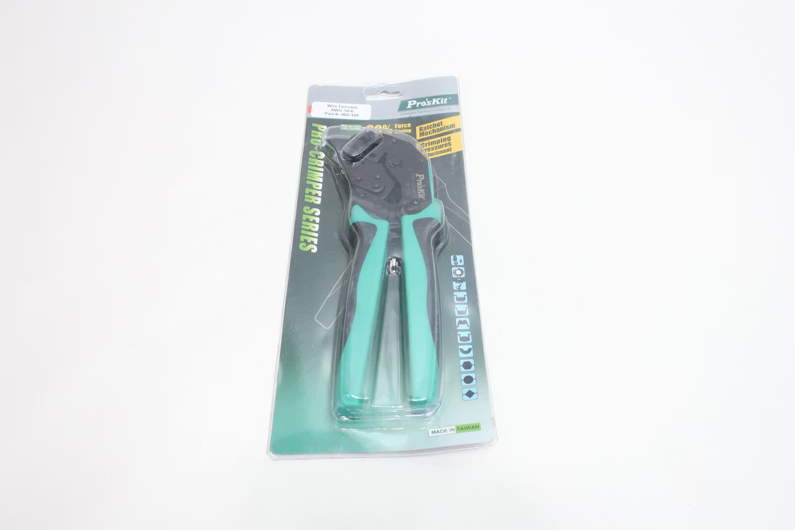 Proskit CP-371 Pro Crimper Awg 10-6