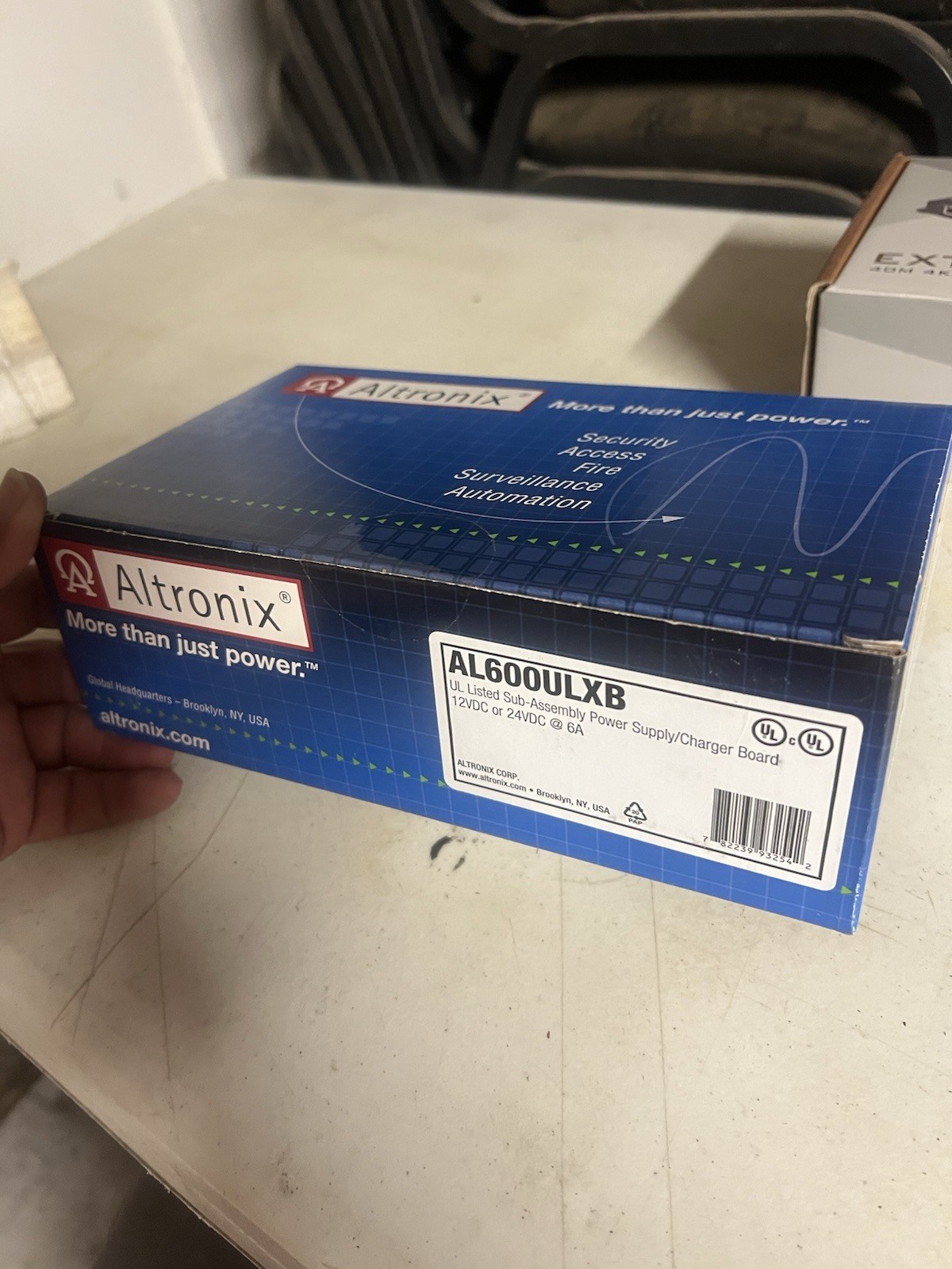 Altronix AL600ULXB Power Supply/Charger Board, 12VDC/24VDC @6A
