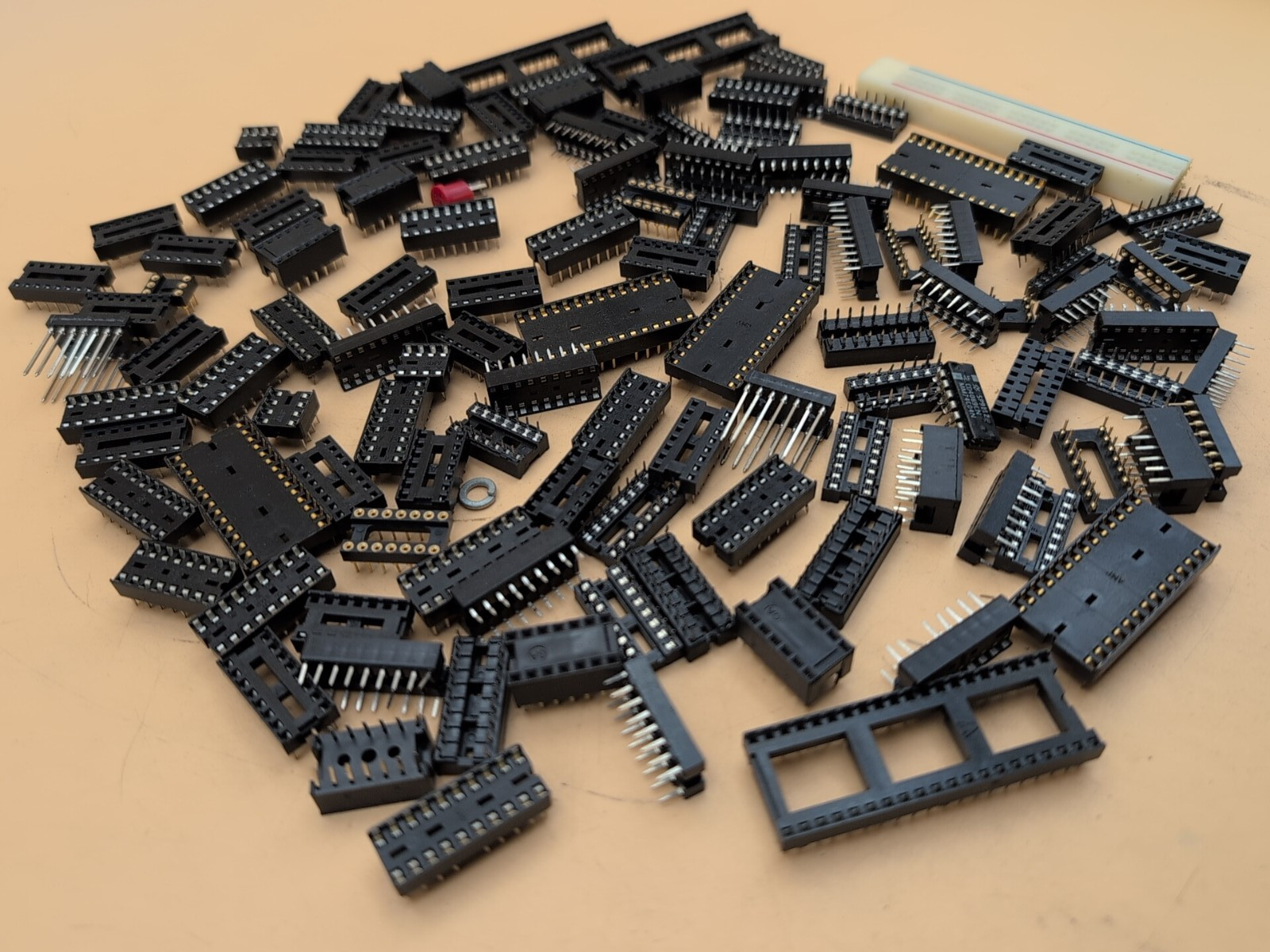 DIP IC Sockets Adapter Solder Type Socket (Qty 119)