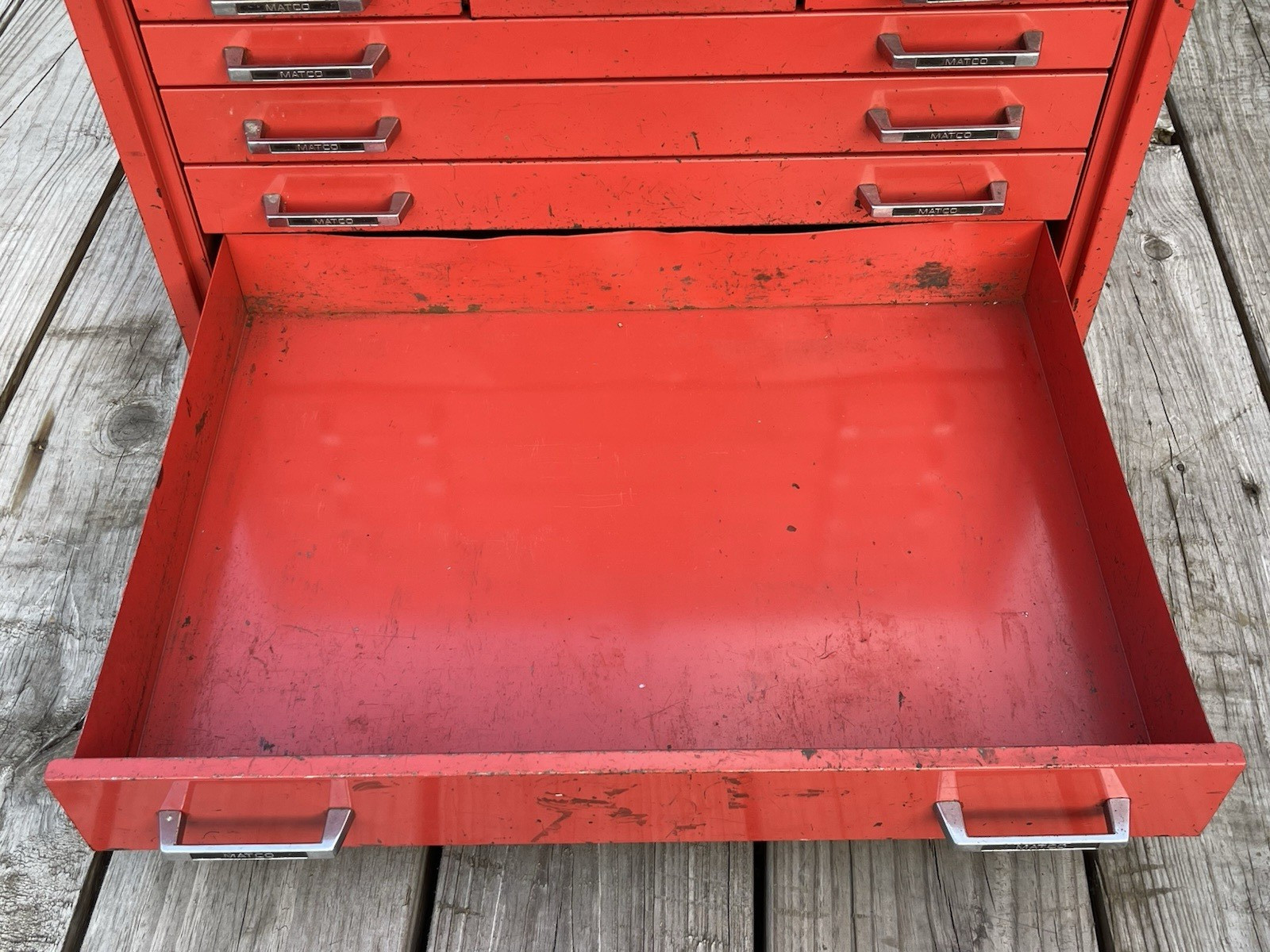 Matco Tool Chest Box Heavy Duty Mechanic Toolbox Used