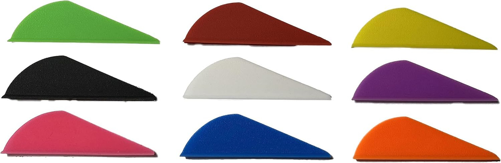 Arrow Vanes 2.0” | 50 Pack or 100 Pack | Multiple Colors Available | High Profil