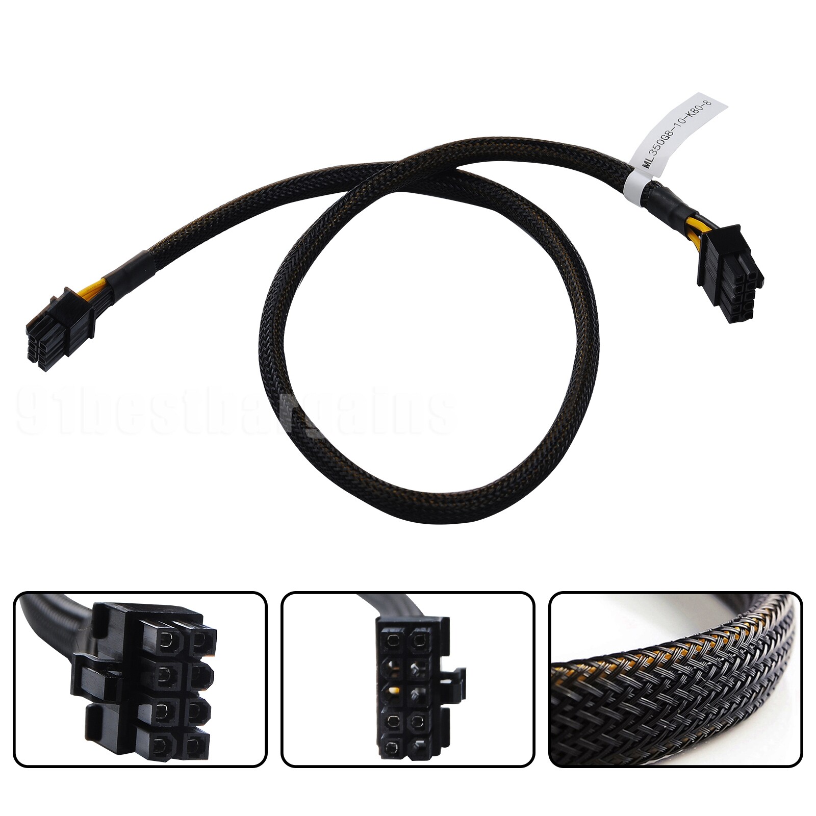 10Pin to 8pin for HP ML350 G8 to NVIDIA K80 GPU Graphics Card Power Supply Cable