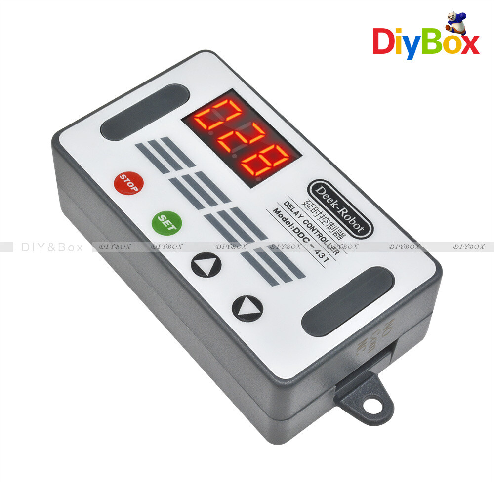 DDC-431 DC6V-DC30V Relay Delay Controller MOS 4 Button 3 Digit Digital Tube