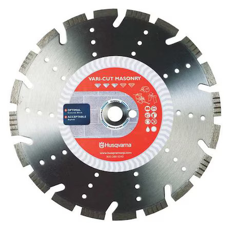 Husqvarna Vcm-14 Diamond Saw Blade, Masonry, 14 In. Dia.