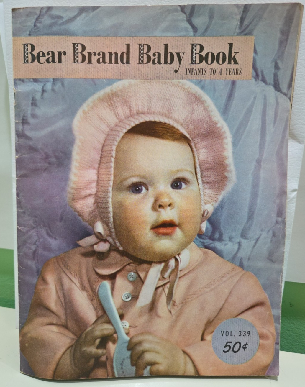 Vintage Bear Brand Baby Book Vol. 339 1950 Infants to 4 Years