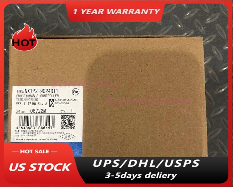 1PCS New In Box Omron NX1P2-9024DT1 NX1P29024DT1 Fast Ship  US Free TAX