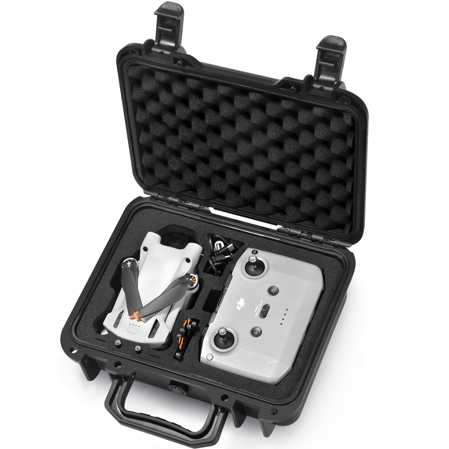 Small Waterproof Hard Case for DJI Mini 3 Pro/3 Drone Accessories (Case Only,...