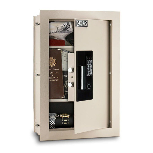 Mesa Adjustable Electronic Wall Safe MAWS2113E - Brand New!