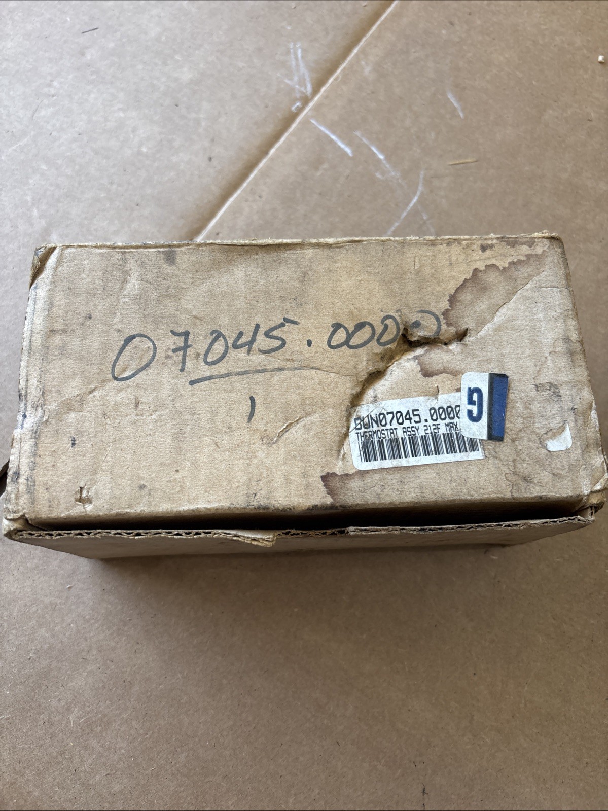 07045.0000 Bunn Thermostat Assembly,212F Tnd(Std) Genuine OEM BU07045.0000