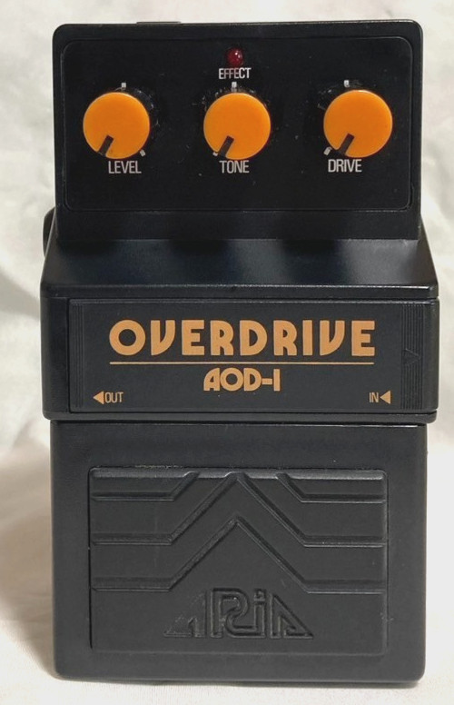 Aria AOD-1 Overdrive Guitar Effect Pedal Vintage 90s Made In Japan Free Shipping