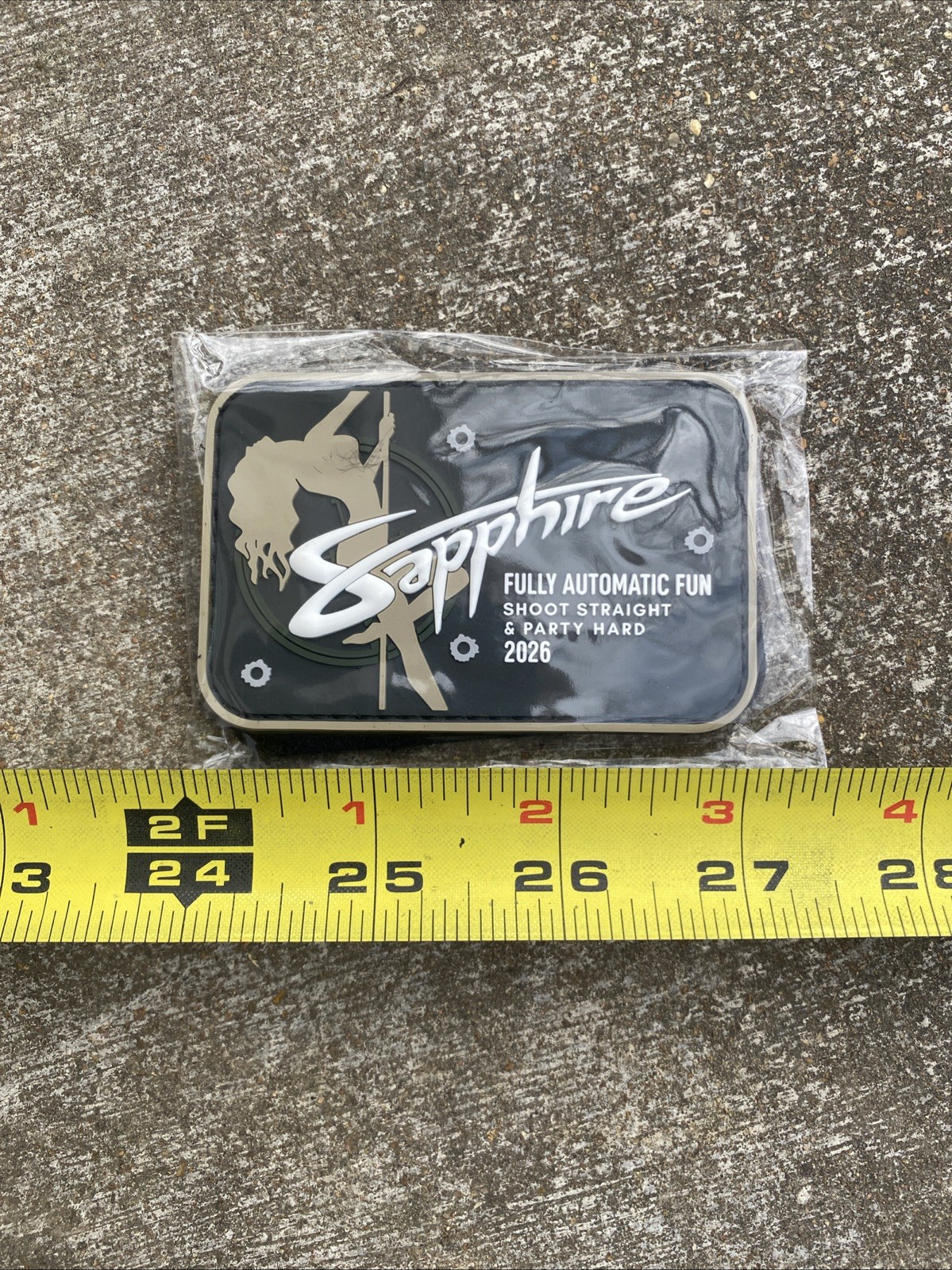 Rare Shot Show 2026 Morale Patch Sapphire Strip club Stripper