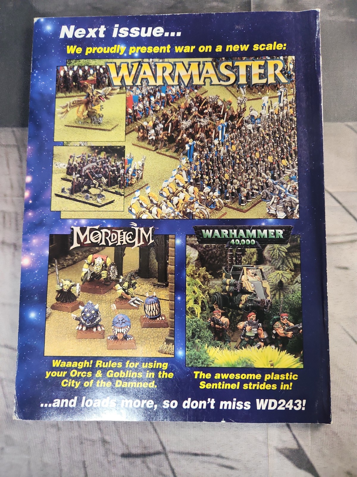 White Dwarf Magazine Lot Issues 240- 249