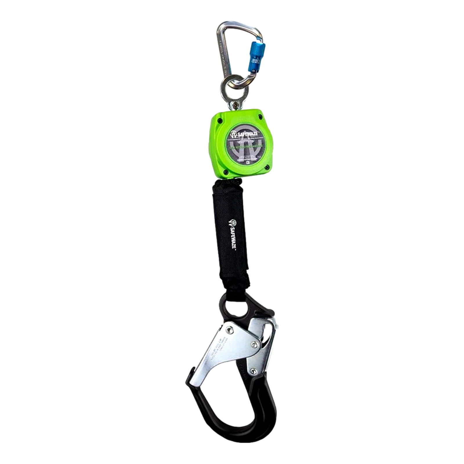 Safewaze 019-5051 Self-Retracting Lifeline 6 ft Aluminum Rebar Hook