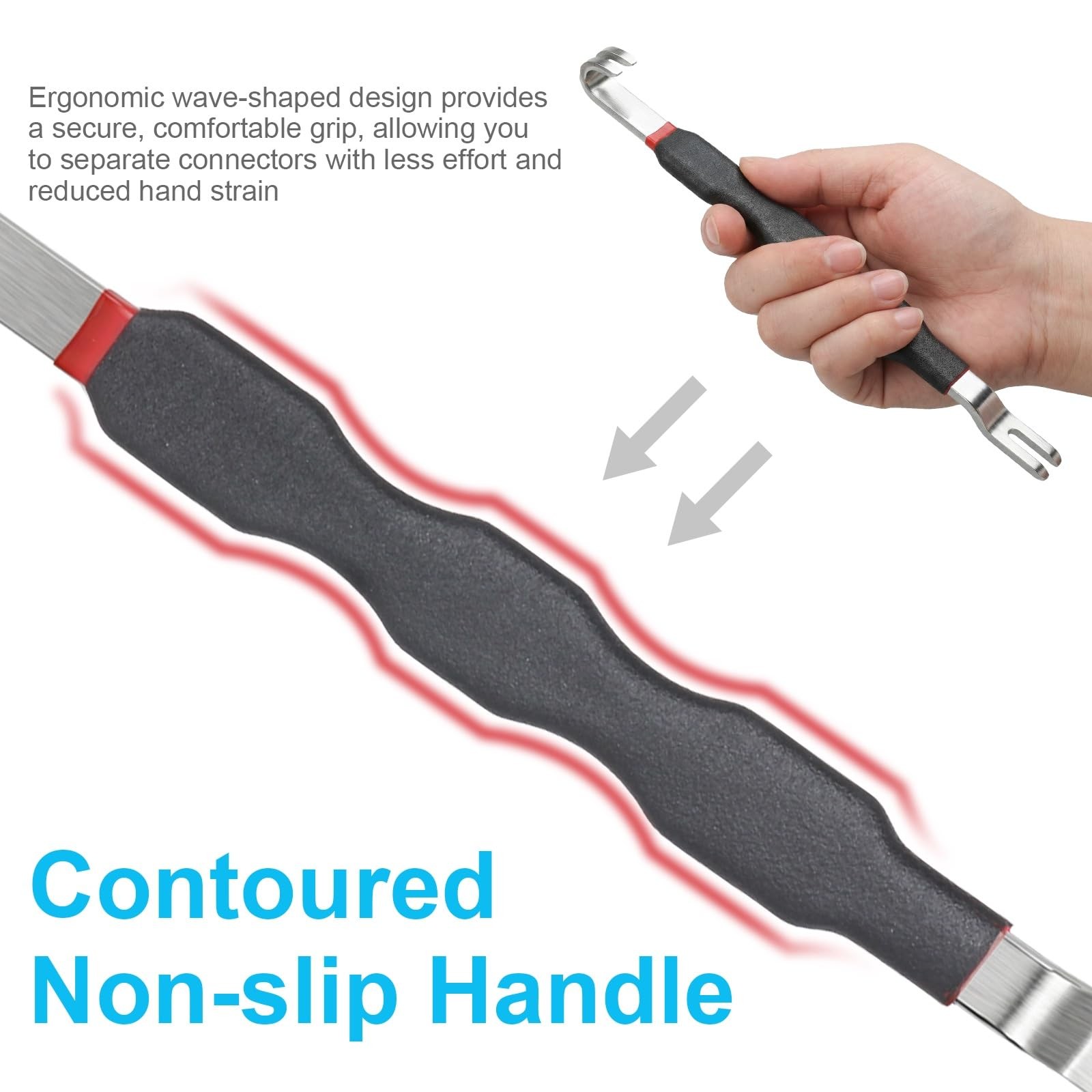 MKEEPIT Automotive Electrical Terminal Connector Separator Removal Black