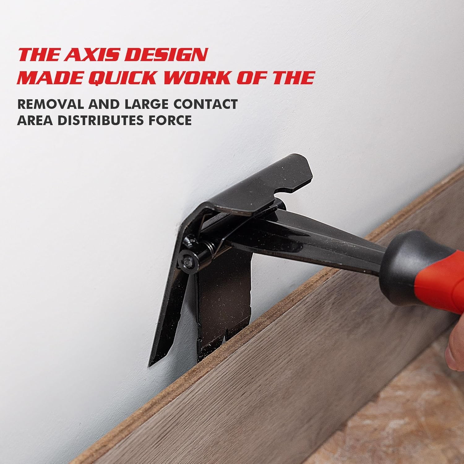 Goldblatt Trim Puller Removal Multi-Tool for Flooring Baseboard Molding Removals