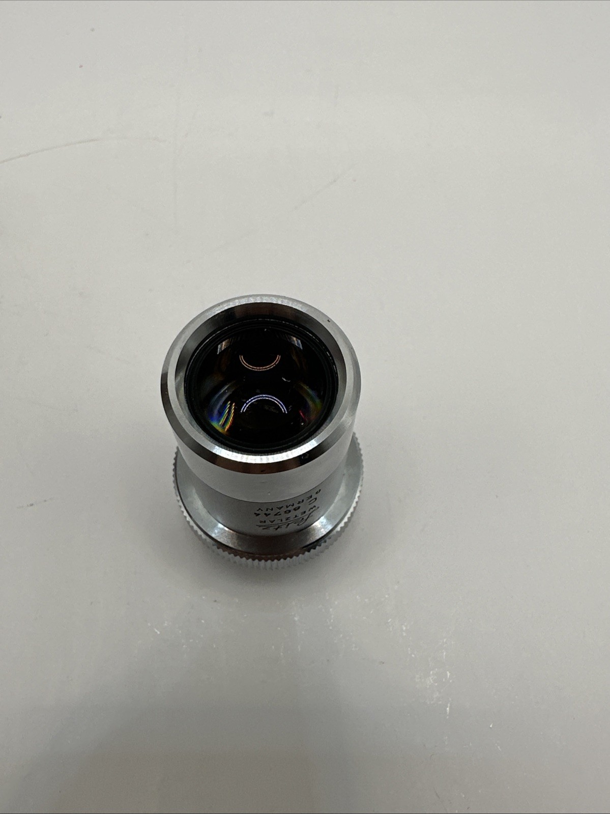 Leitz Wetzlar PL 2.5x /0.08 Microscope Objective Lens Germany 170/-