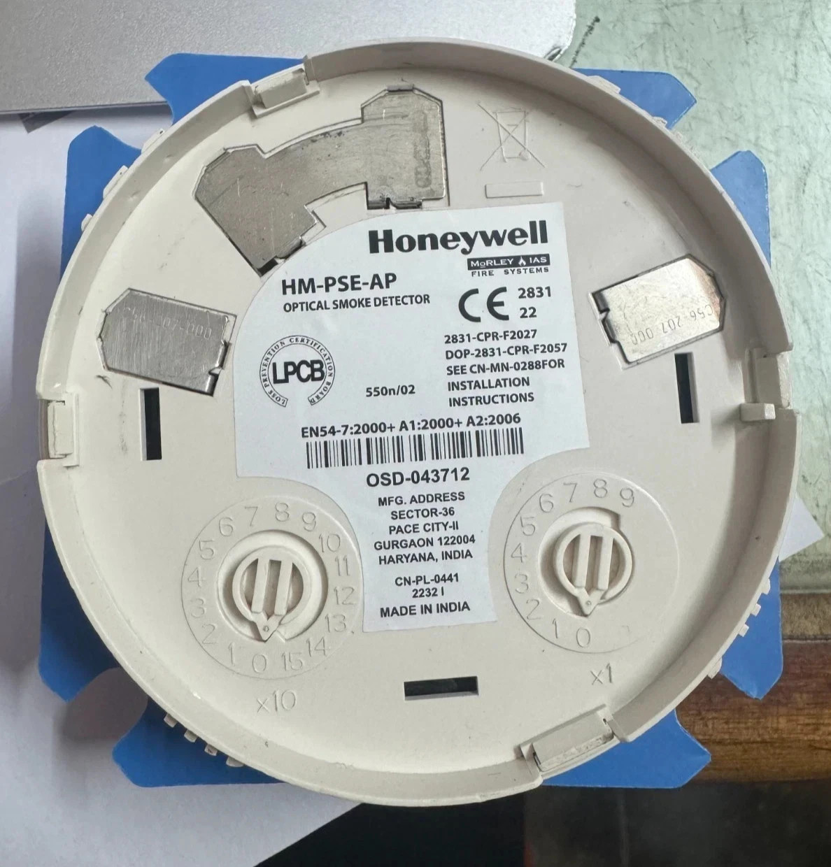 HM-PSE-AP BRAND NEW HONEYWELL OPTICAL SMOKE DETECTOR