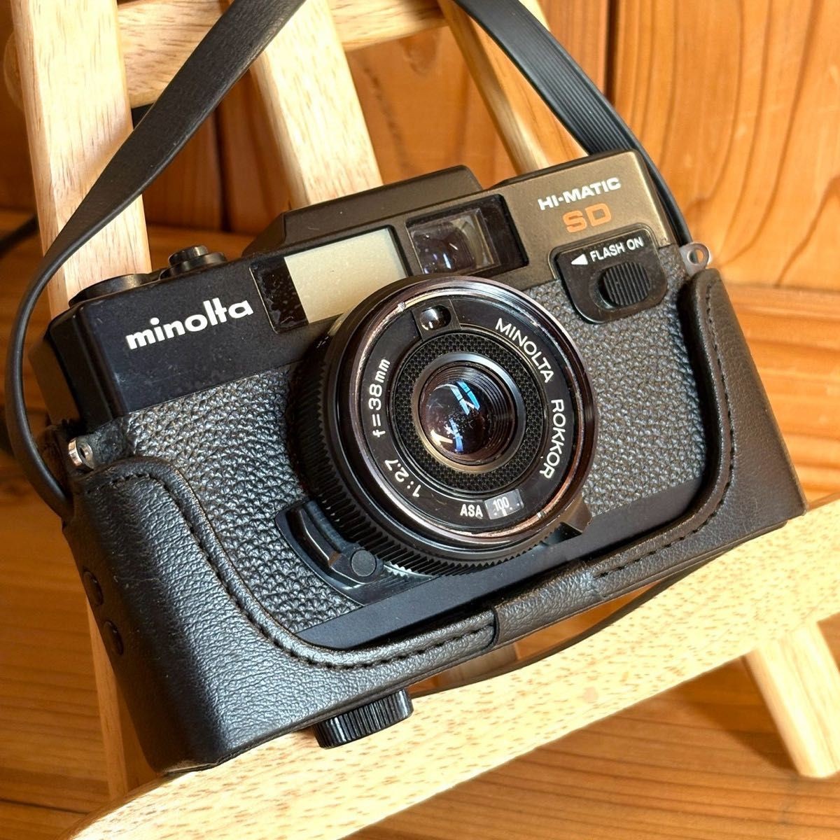 Junk Film Camera 2 Set Konica Minolta Retro