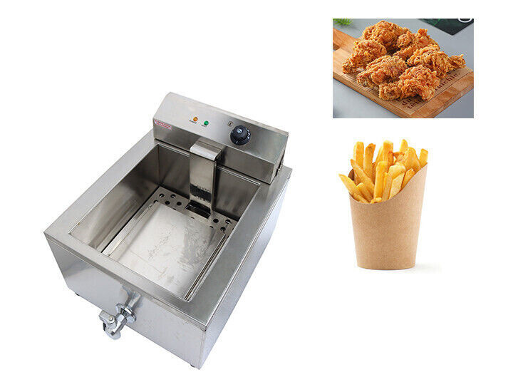 Funnel Cake Fryer Stainless steel 110V/60Hz 2000W 30.8Lb 20.87"*18.11"*15.35"
