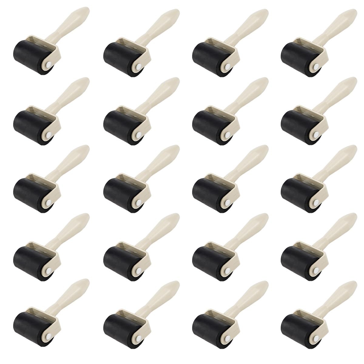 20 Pcs Embossing Roller, Craft Roller, Paint Roller, Roller Brush for DIY, Pr...