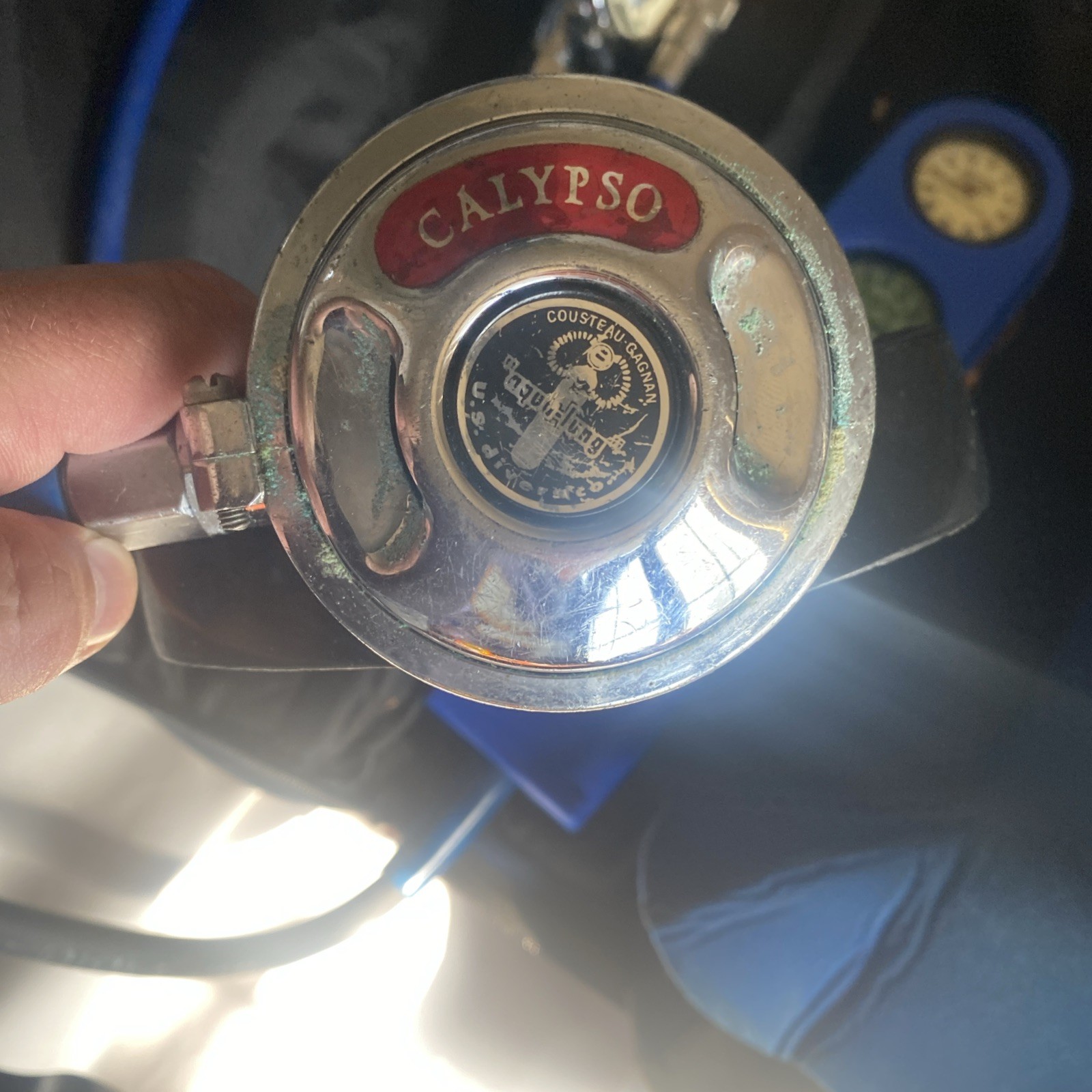 Vintage Scubapro Calypso Regulator Set Untested
