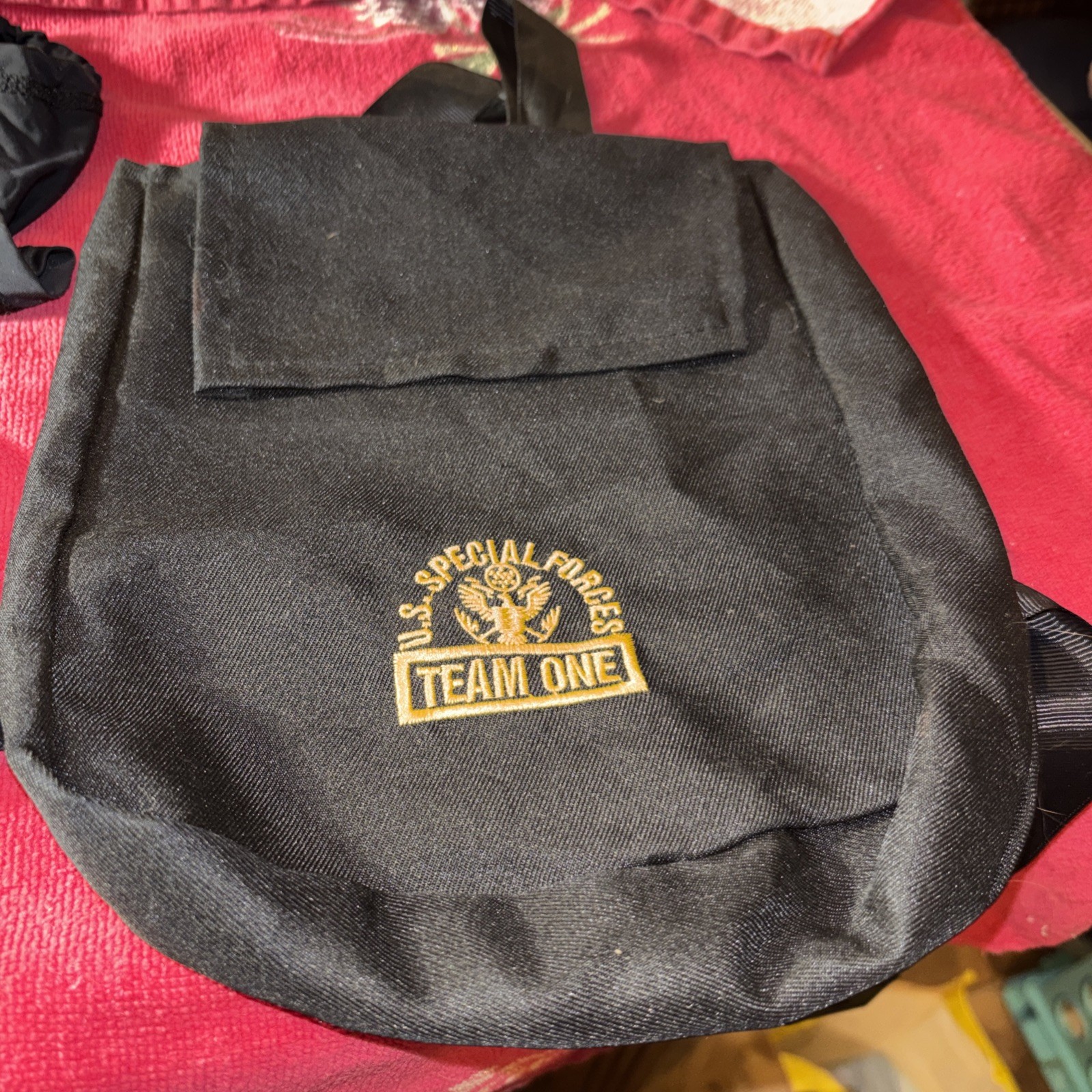 U.S. Navy Seal Team One Special Forces Travel Pouch & Drawstring Bag