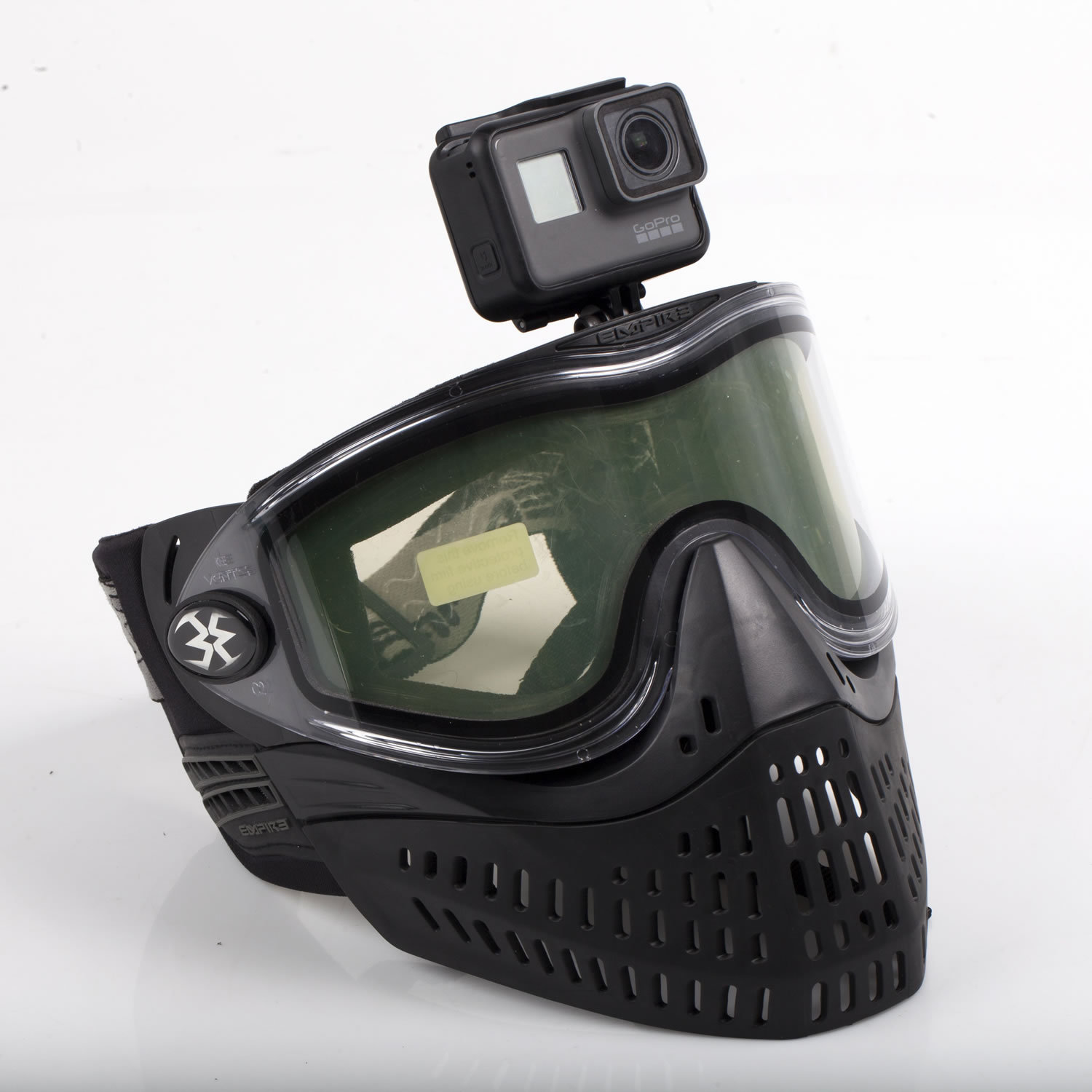 HK Army Goggle Camera Mount - Pewter - Paintball