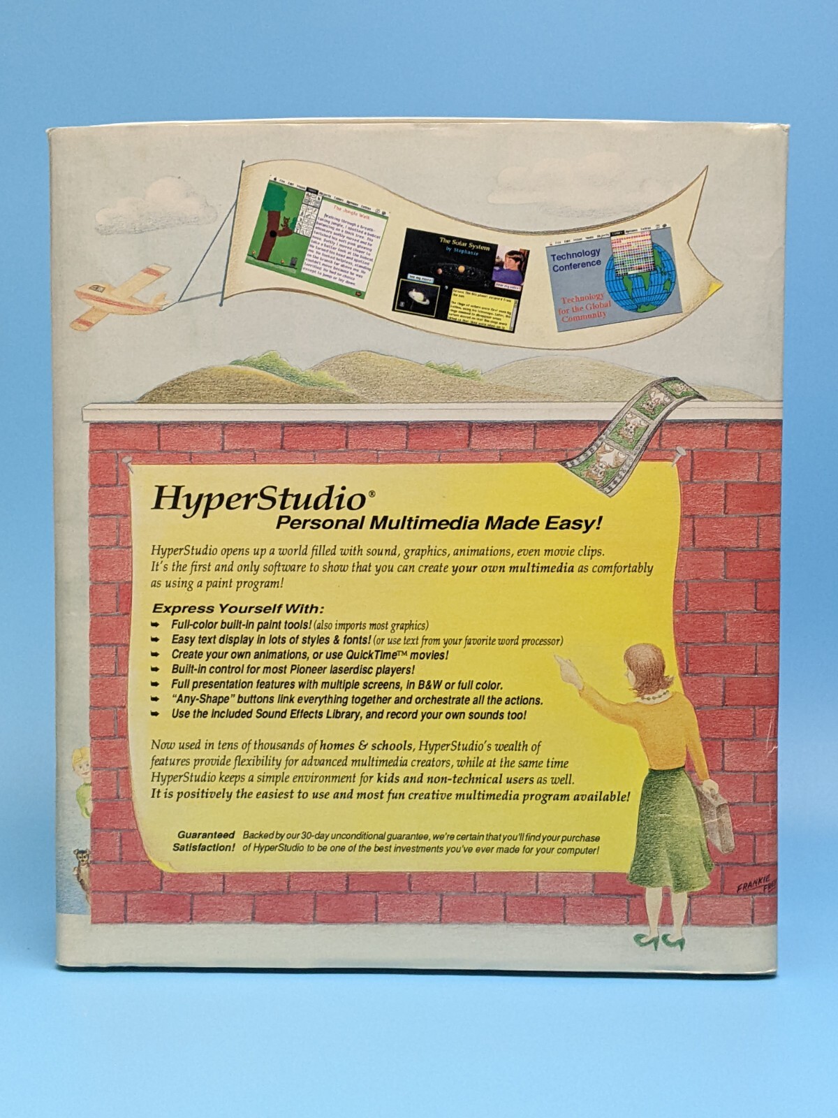 HyperStudio Rager Wagner Guides Reference Tutorials + 3.5” Preview Disk Mac 1992
