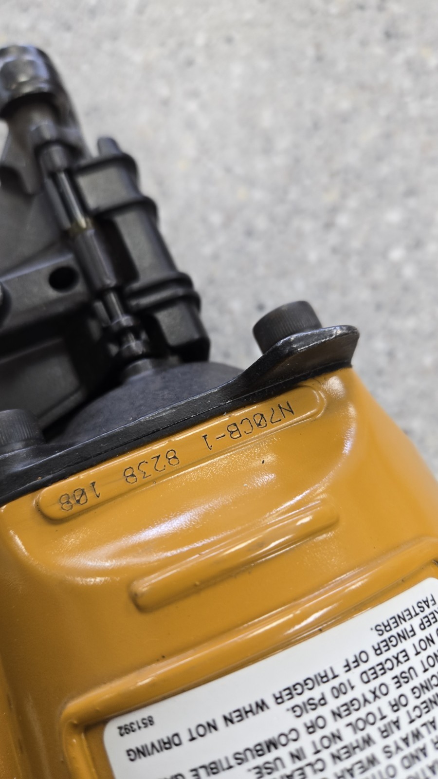 Stanley Bostitch N70CB-1 Coil Nailer