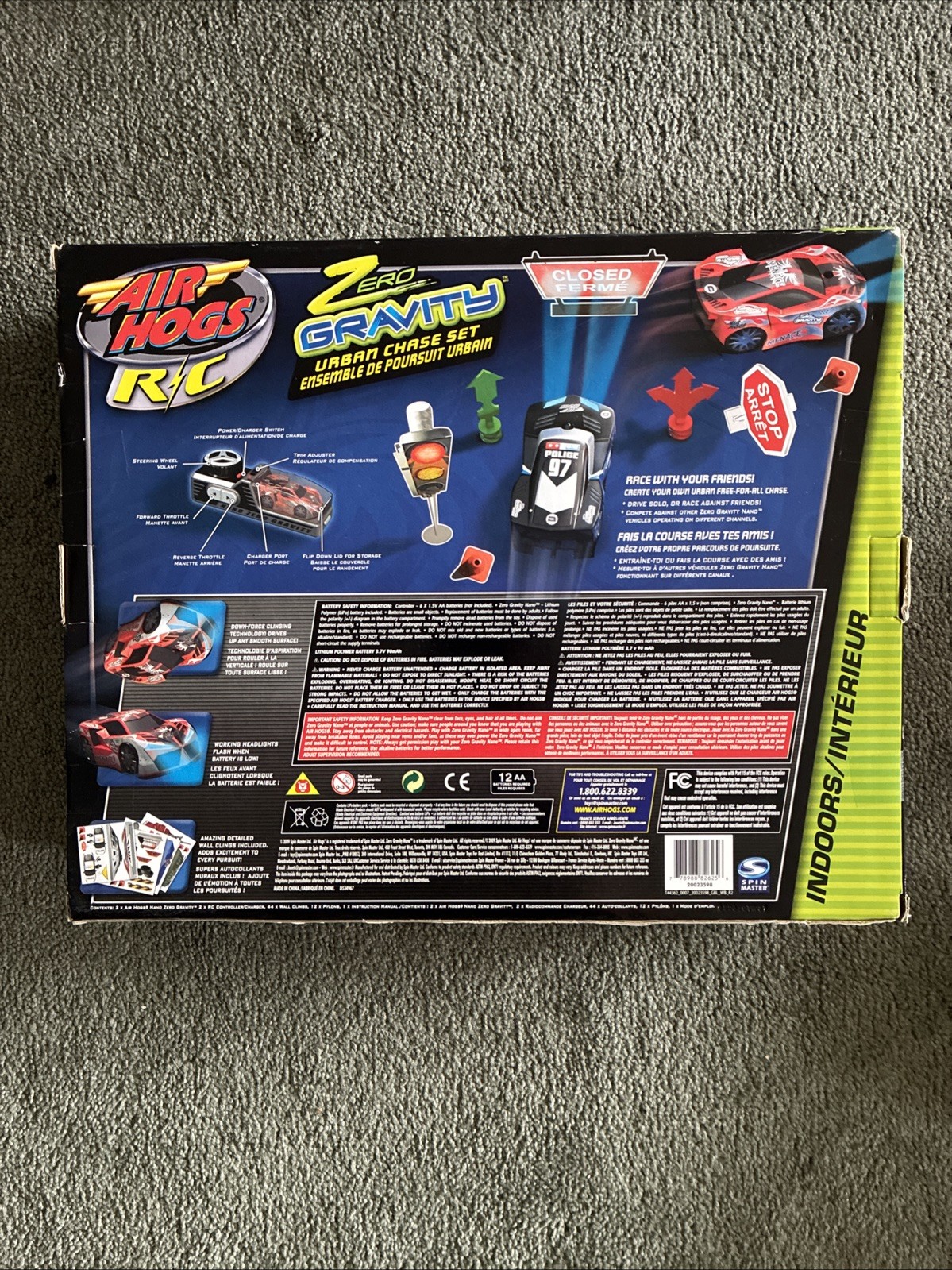Air Hogs Zero Gravity Urban Chase Set