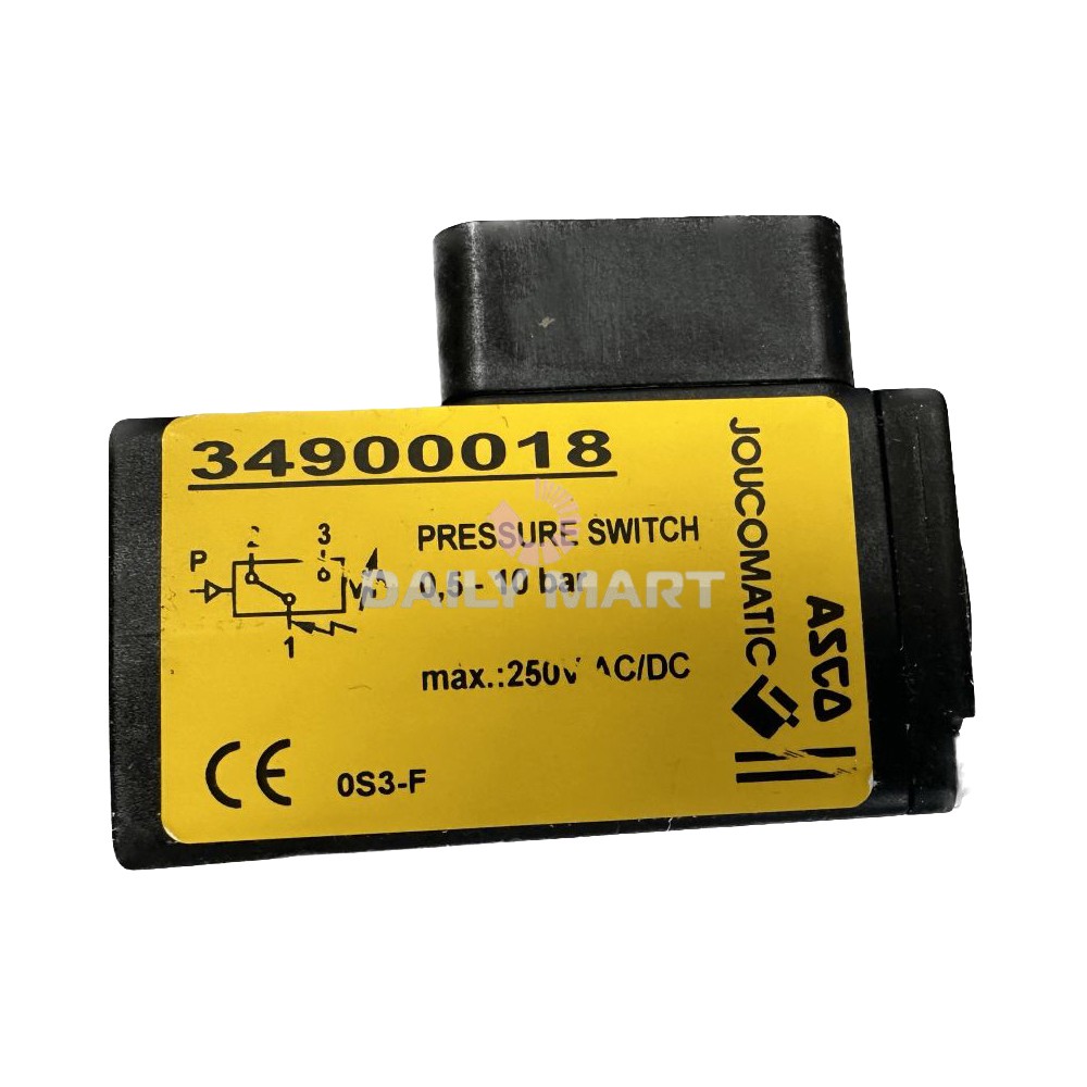 Used &Tested ASCO 34900018 Pressure Switch