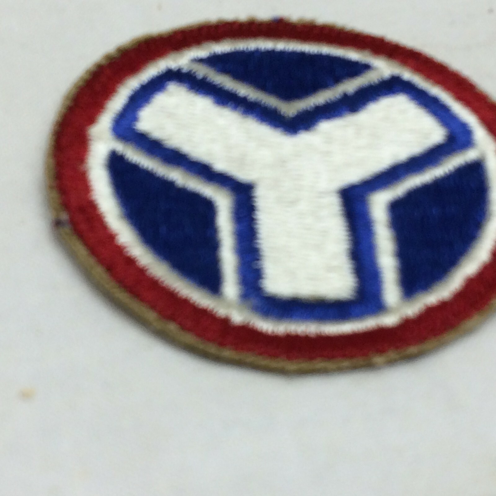 Military Patch Badge 322 Log Cmd