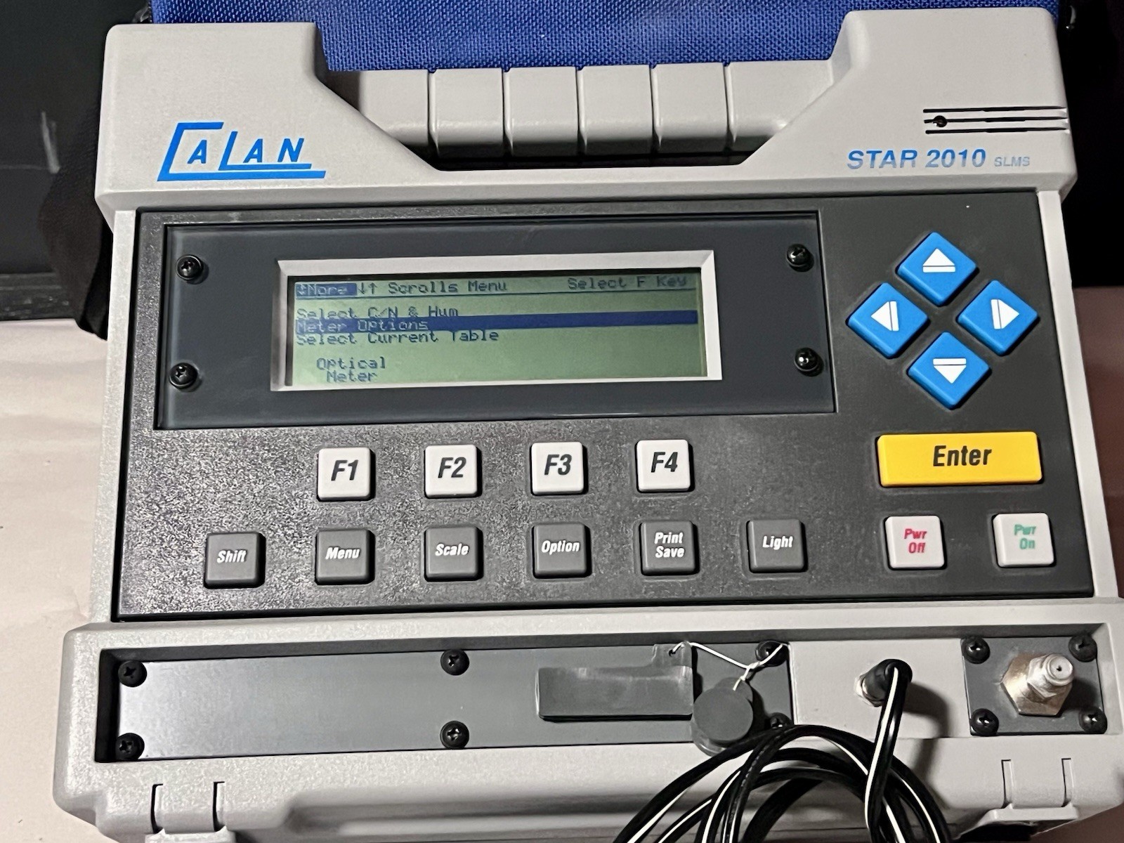HP CALAN 2010 STAR SLMS HEWLETT PACKARD CATV Analyzer tested and working!