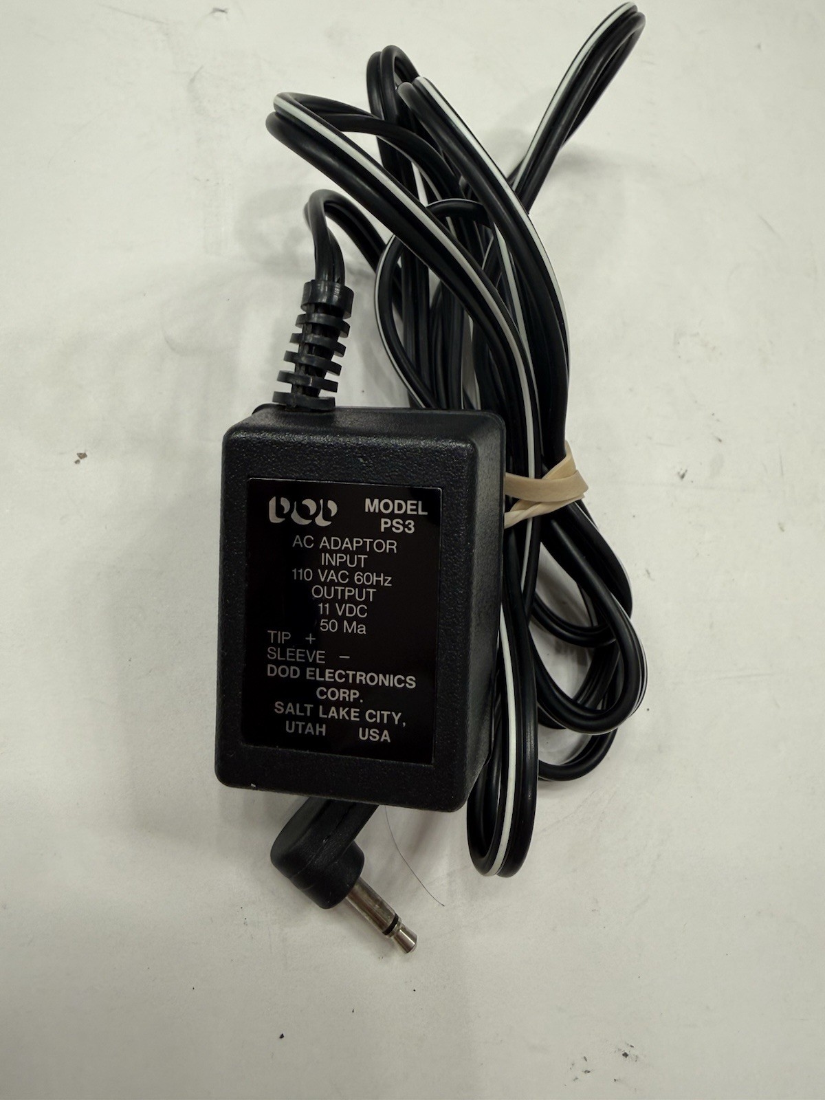 DOD Digitech PS3 11v 50mA Guitar Effect Pedal Original Power Supply Adapter