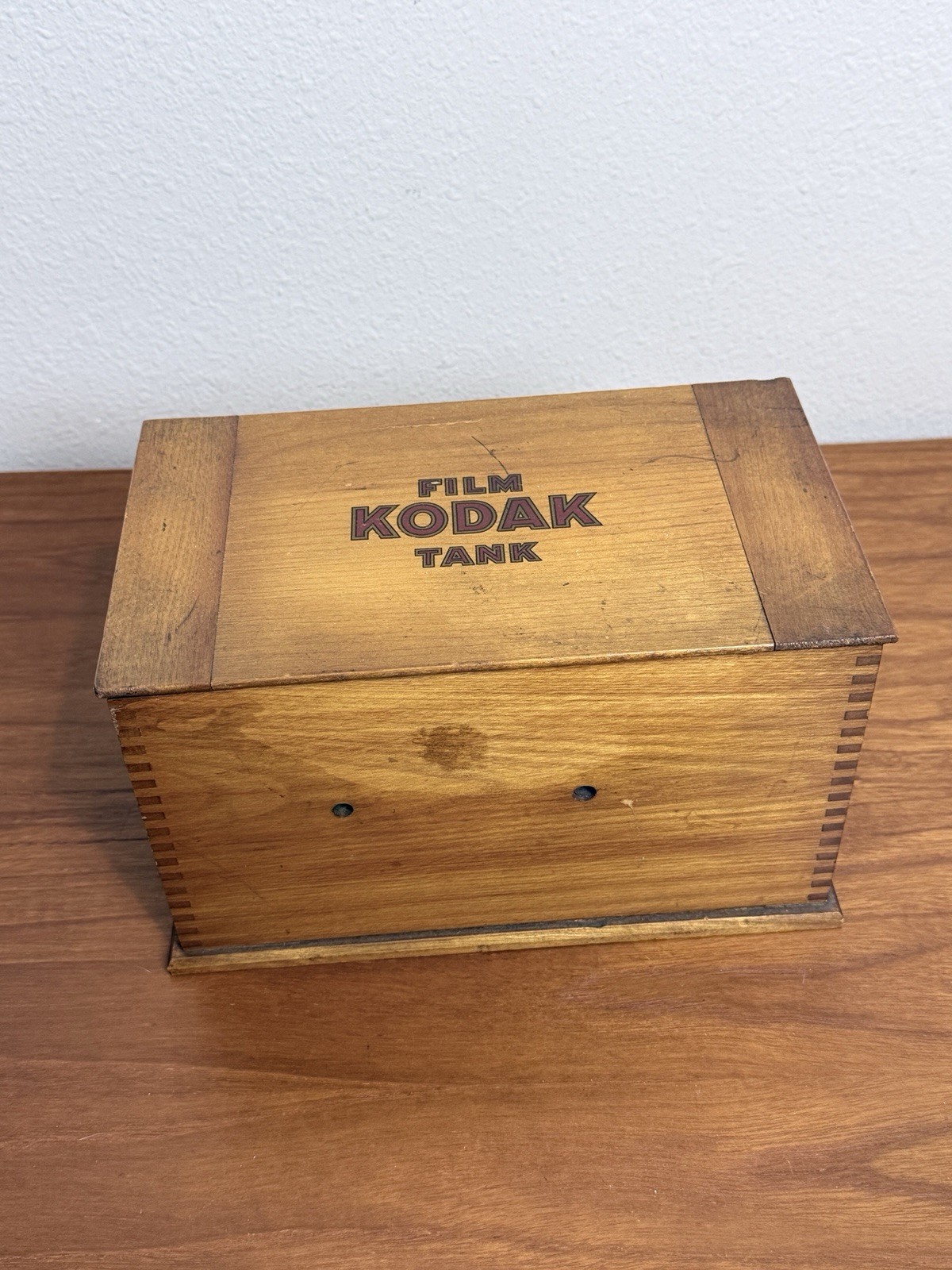 Antique Kodak Film Tank 1914 Model-B2 Eastman Kodak T&G With Accessories