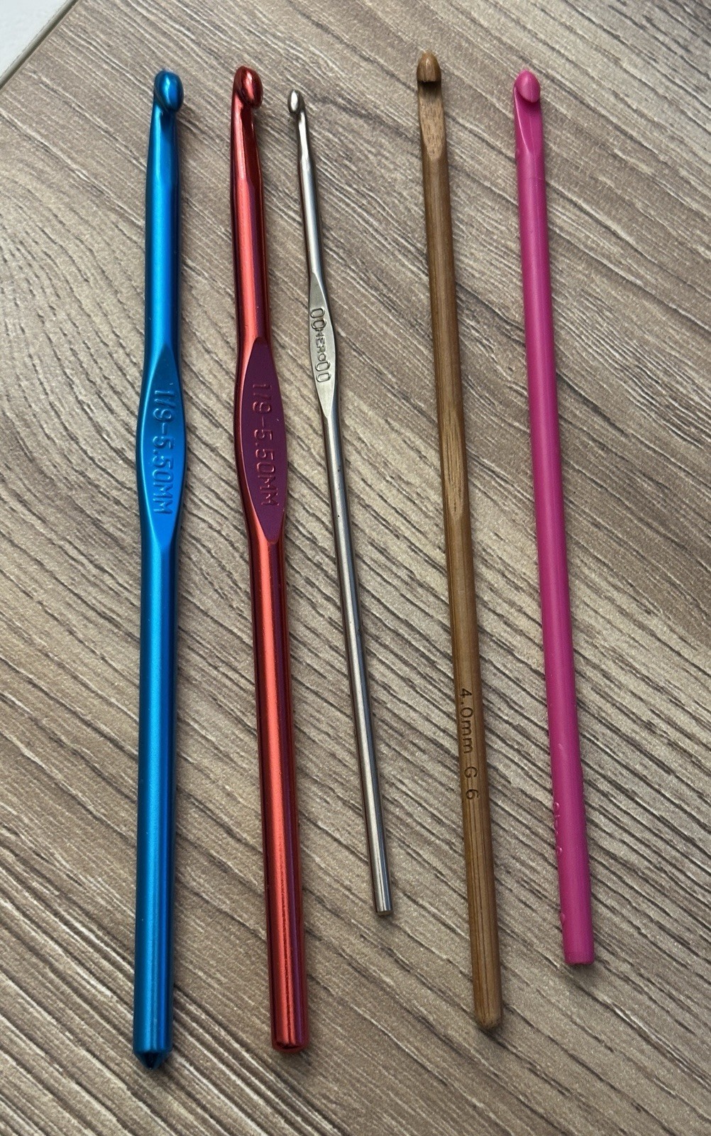 CROCHET HOOKS INDIVIDUAL