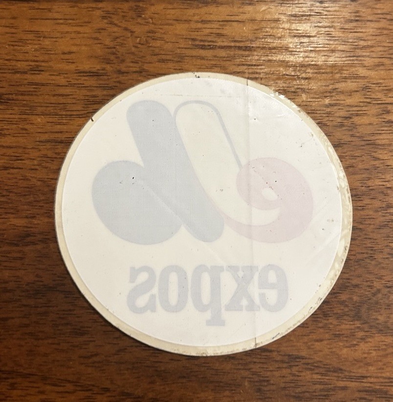 1970's Acme Decalcomania -MONTREAL EXPOS *Original Decal -UNUSED