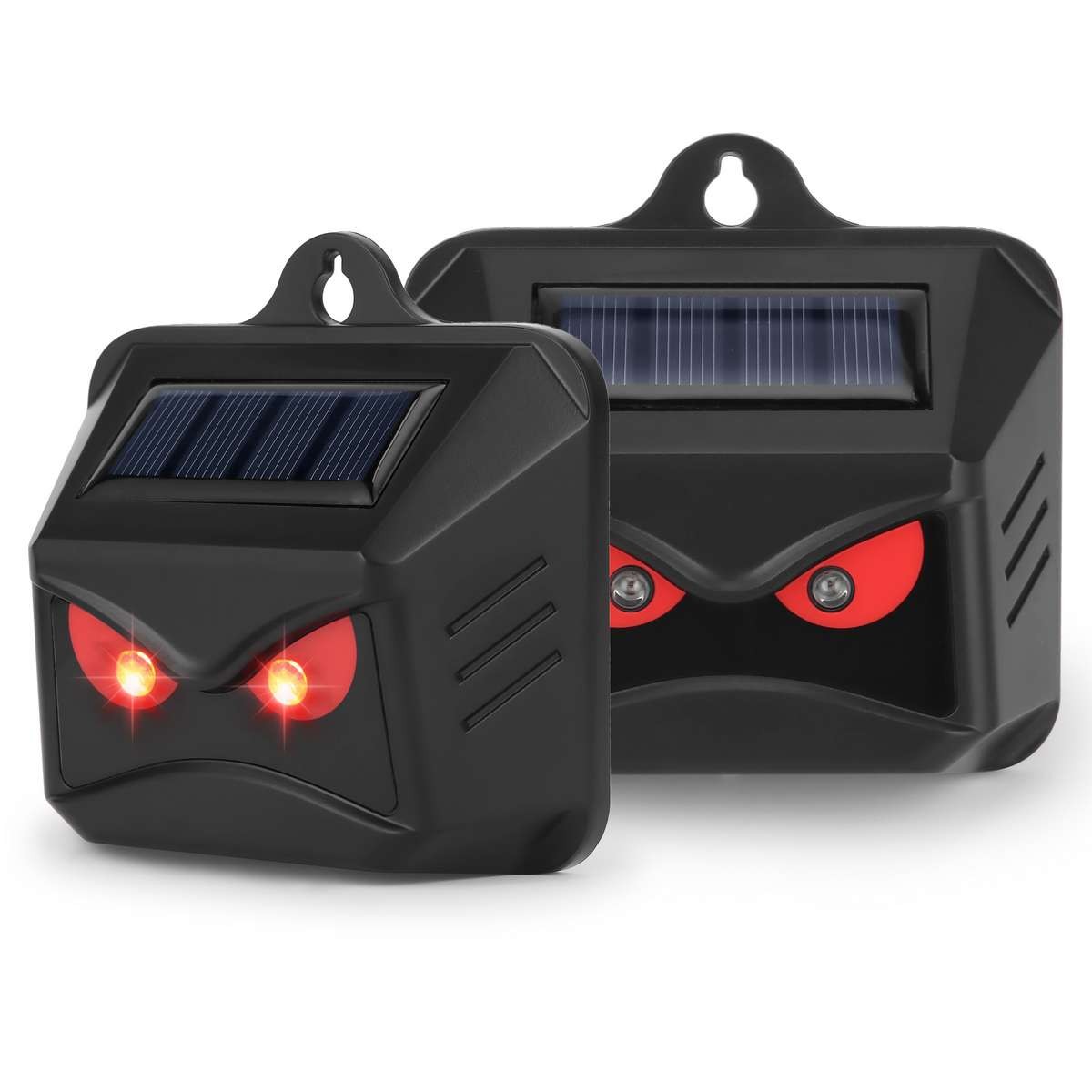 Solar Flashing Light Ultrasonic Animal Repellent Skunk Deer Raccoon For Garden