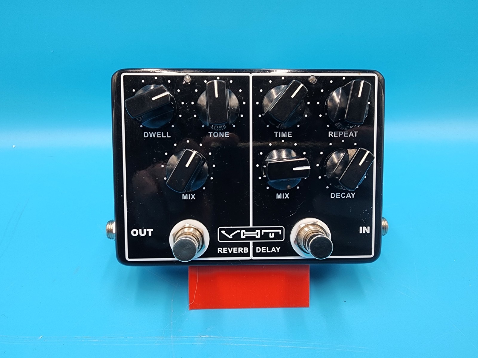 VHT Echo-Verb Delay Reverb Guitar Effect Pedal AV-EV1 BBD Echo Bass Analog Decay