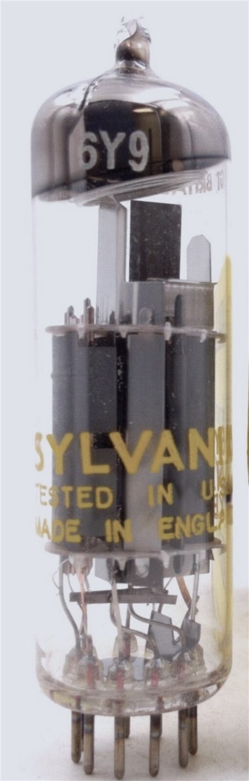 6Y9 TUBE SYLYANIA USED NO TEST BOXED VINTAGE COMMERCIAL SURPLUS