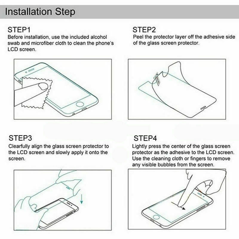For Samsung Galaxy A52 5G Clear Tempered Clear Screen Protector Case Friendly