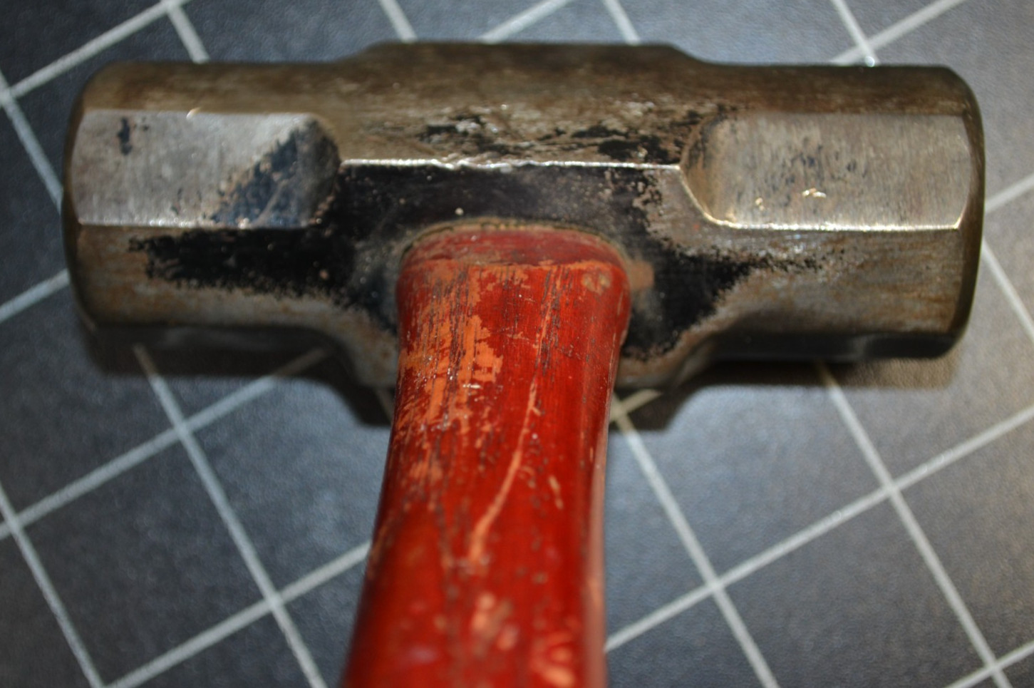 PLUMB - 40oz - SCREW WEDGE - #272 - DOUBLE FACE BLACKSMITH SLEDGE - ALL ORIGINAL