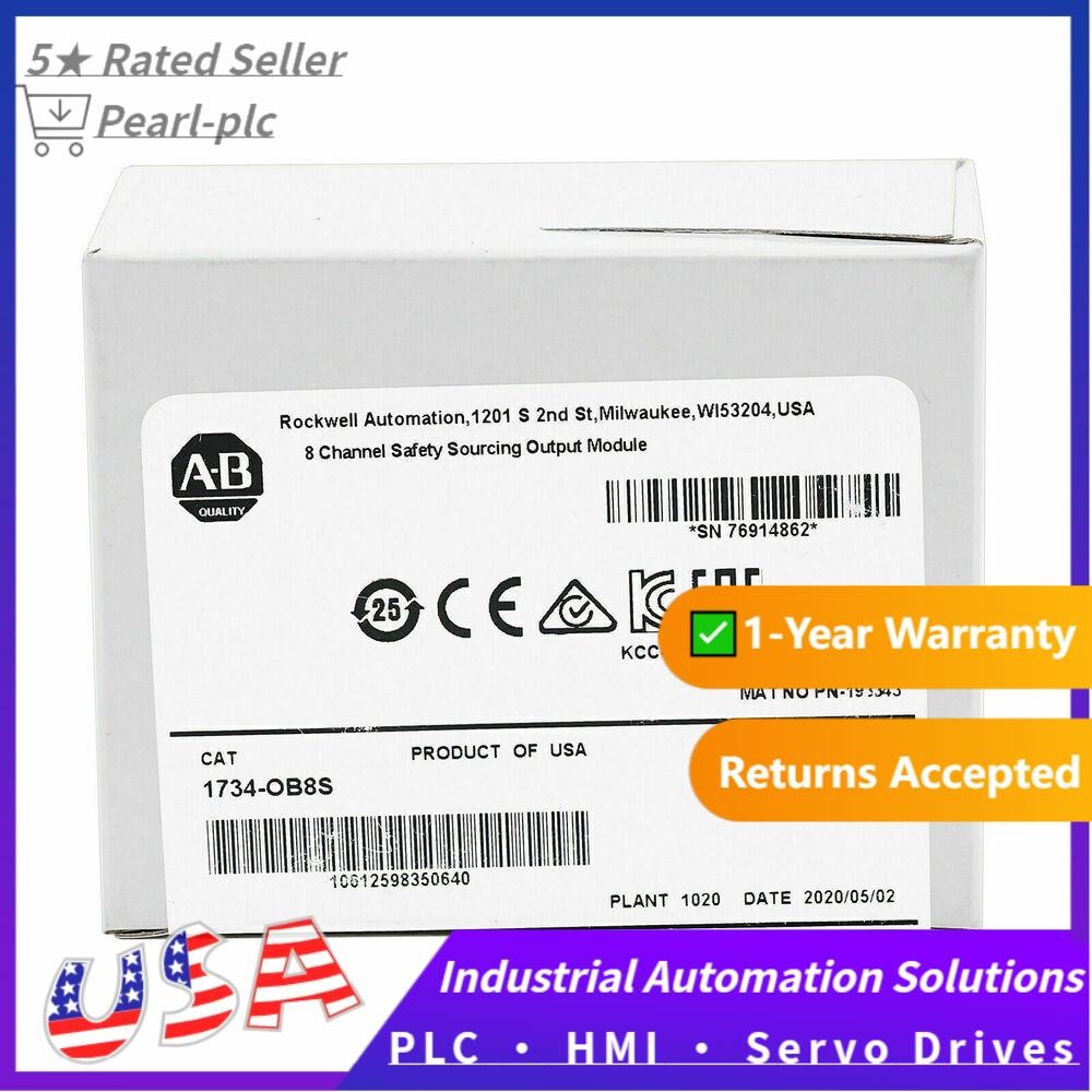 New Sealed AB 1734-OB8S Point I/O Safety Output Module 1734OB8S US Free Tax