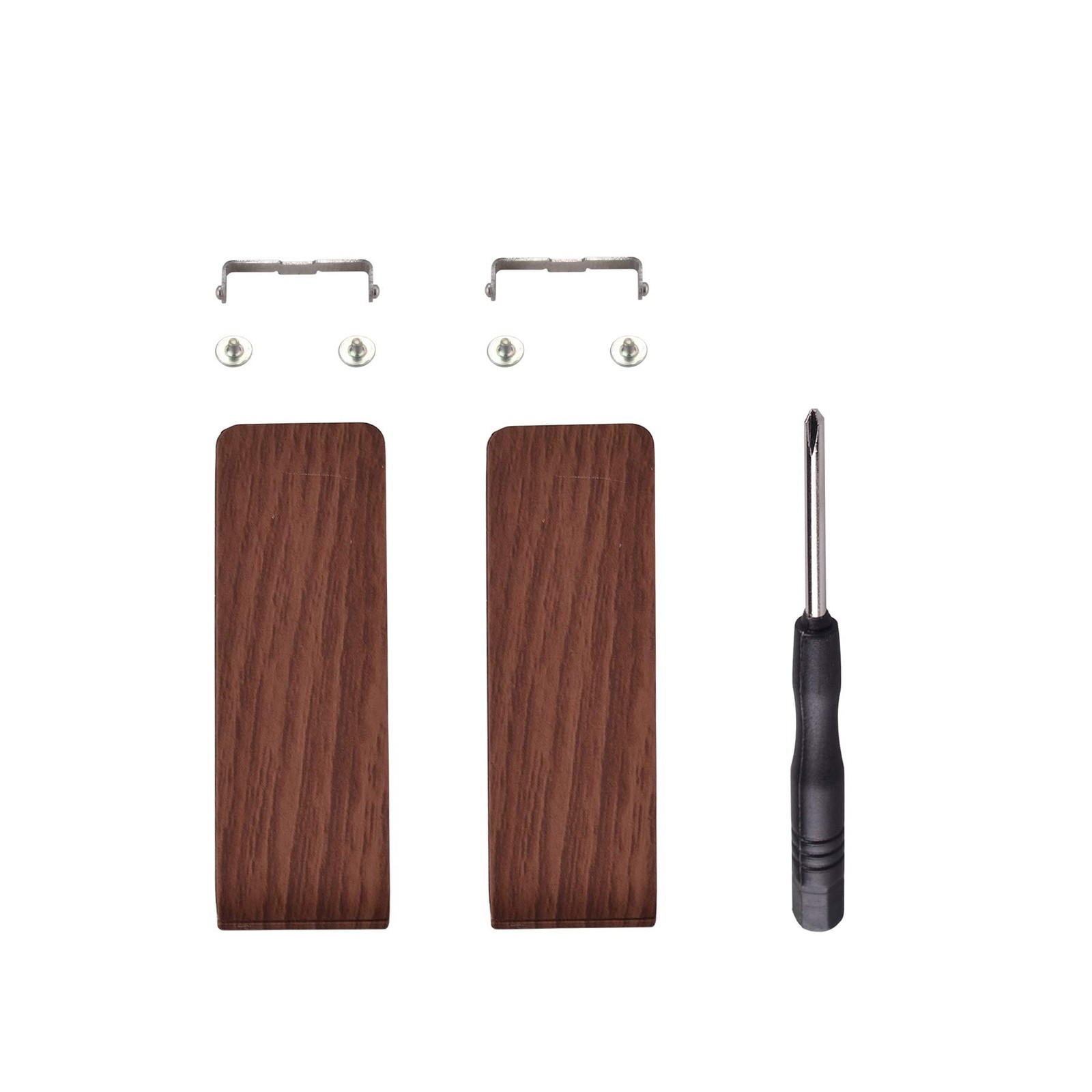 Switch console kickstand wood grain design