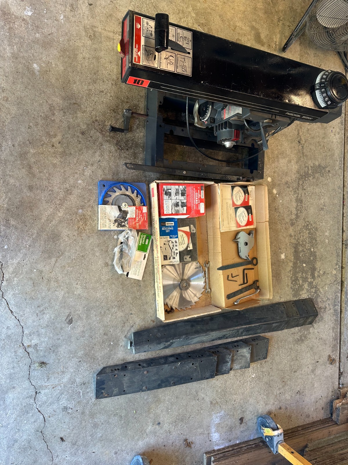 Radial Arm Saw 10" by Sears