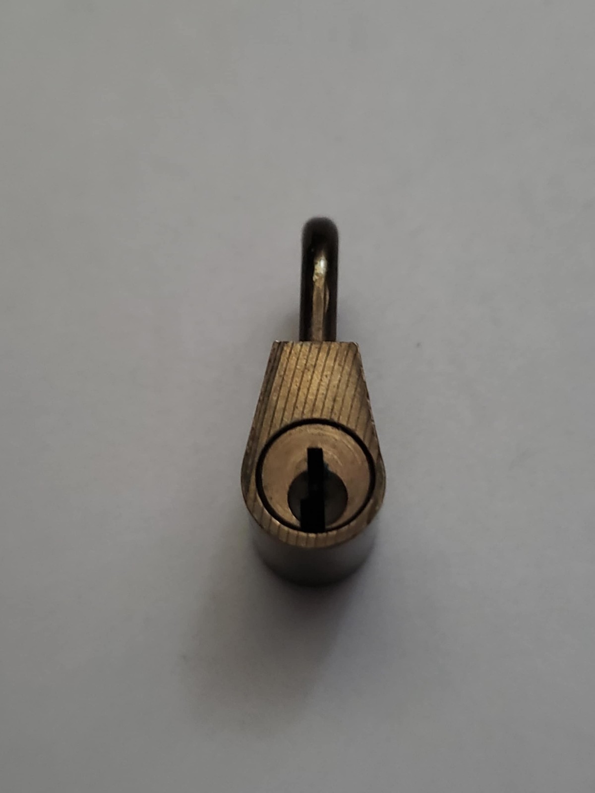 Vintage GUCCI Brass Padlock with Keys & Pouch