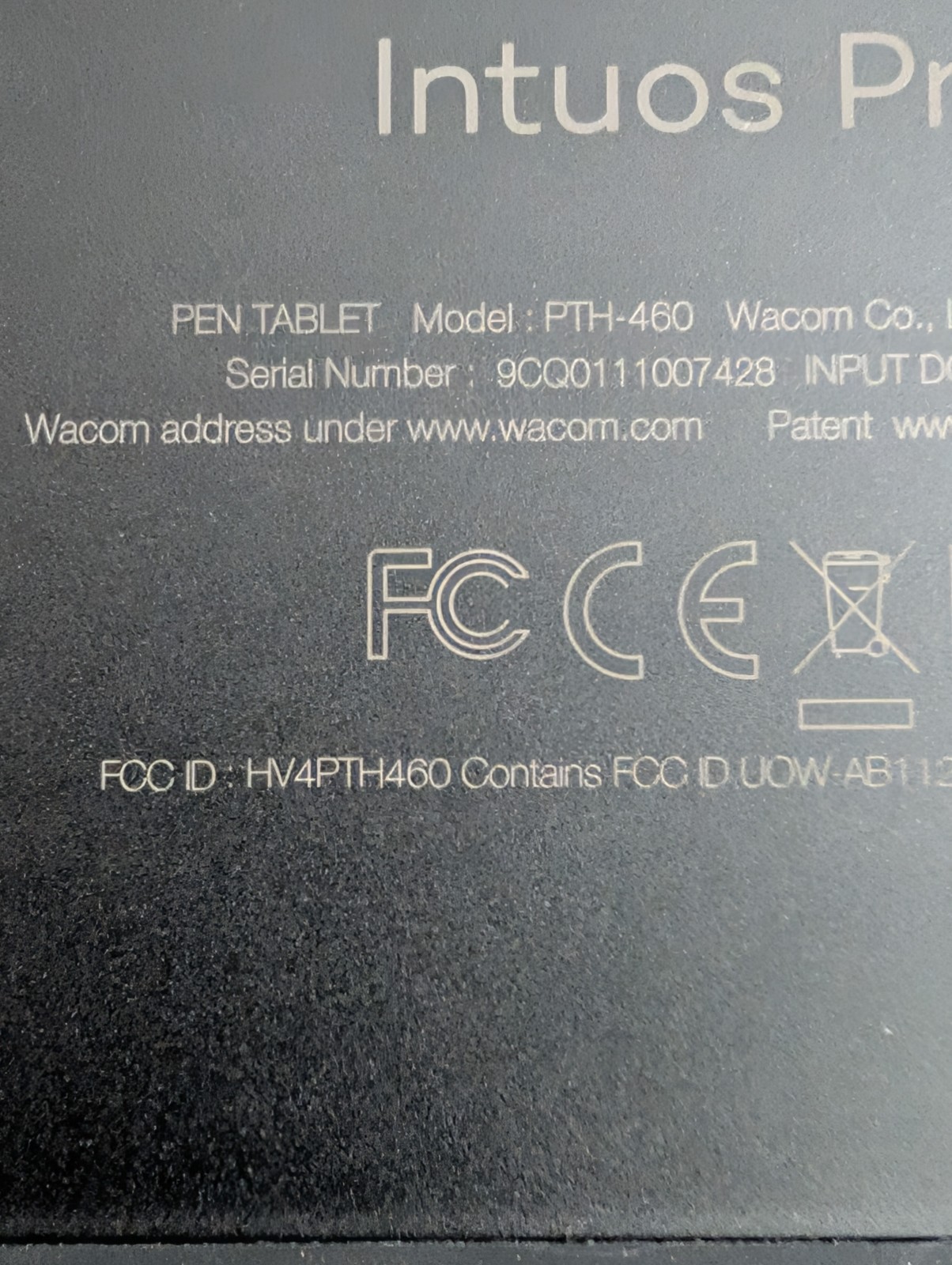Wacom Intuos Pro Digital Graphic Drawing Tablet For Mac/PC Small PTH-460