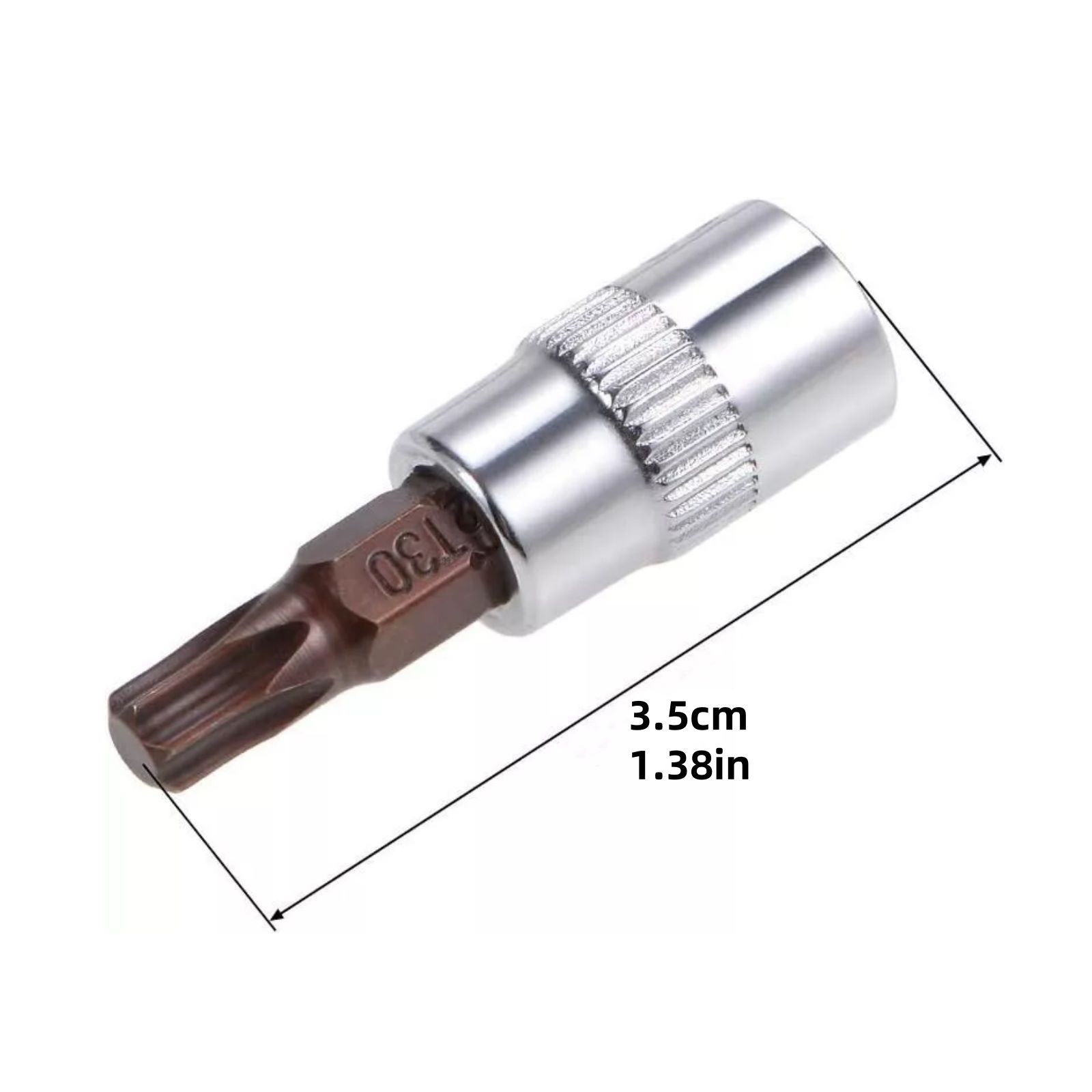 5 x New T30 Torx Bit Sockets Equipped with a standard 1/4-inch interface